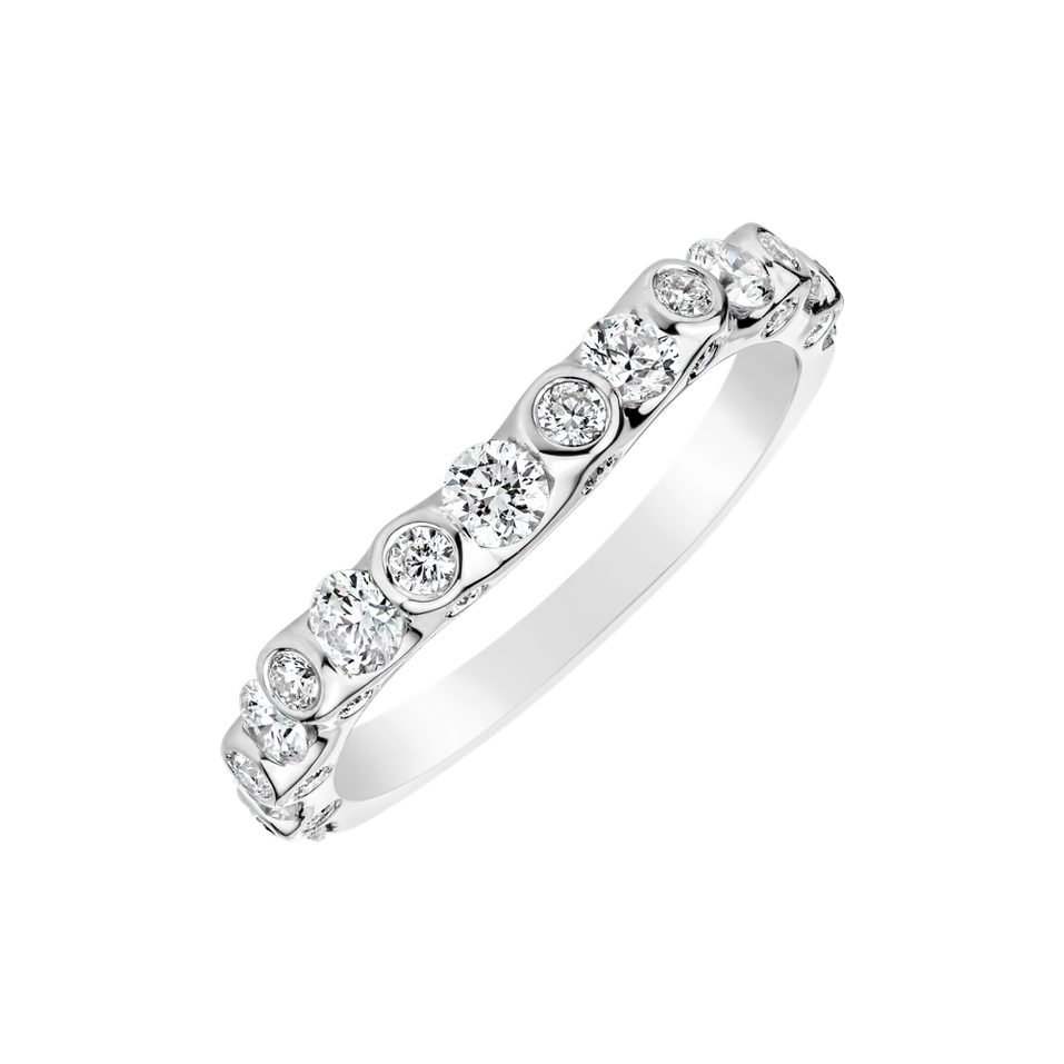 Prsteň s diamantmi Shards of Light