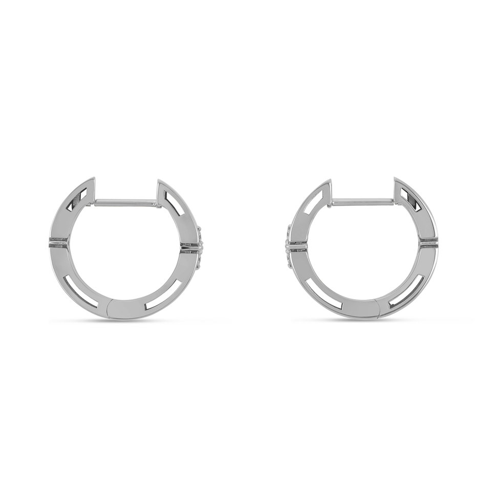 Náušnice s diamantmi Love in Verona