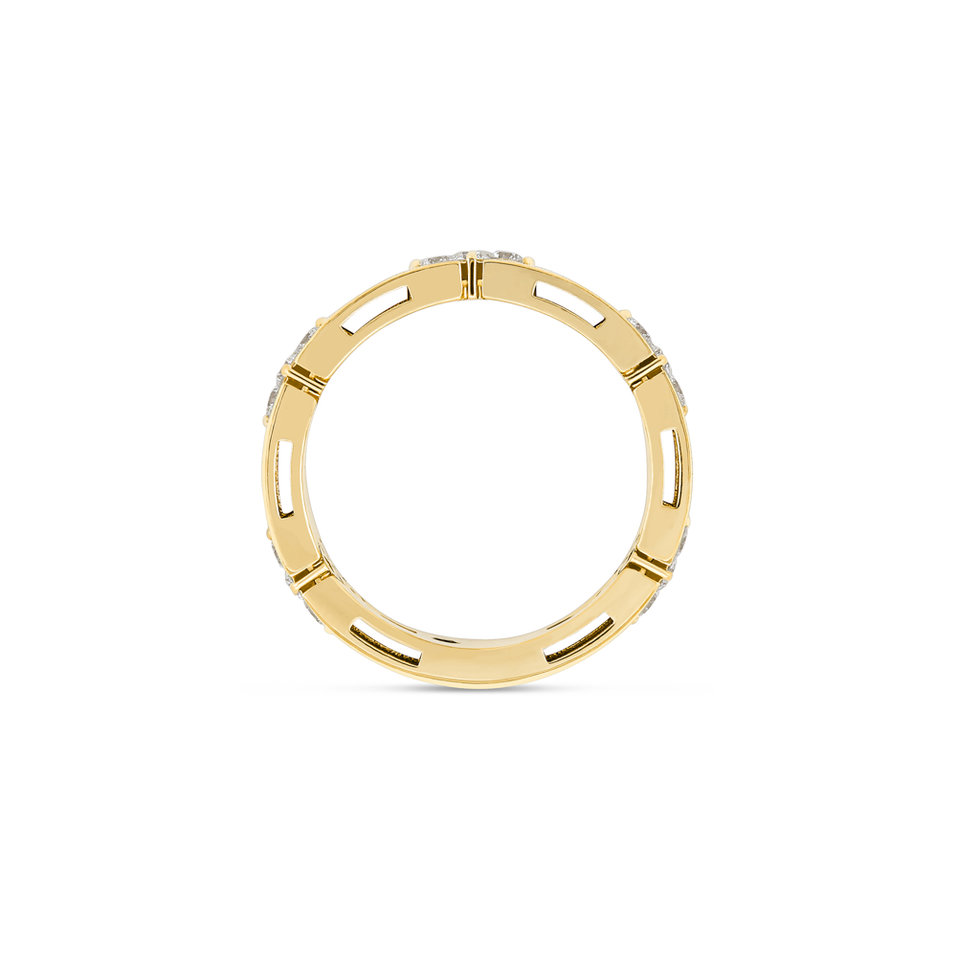 Prsteň s diamantmi Love in Verona