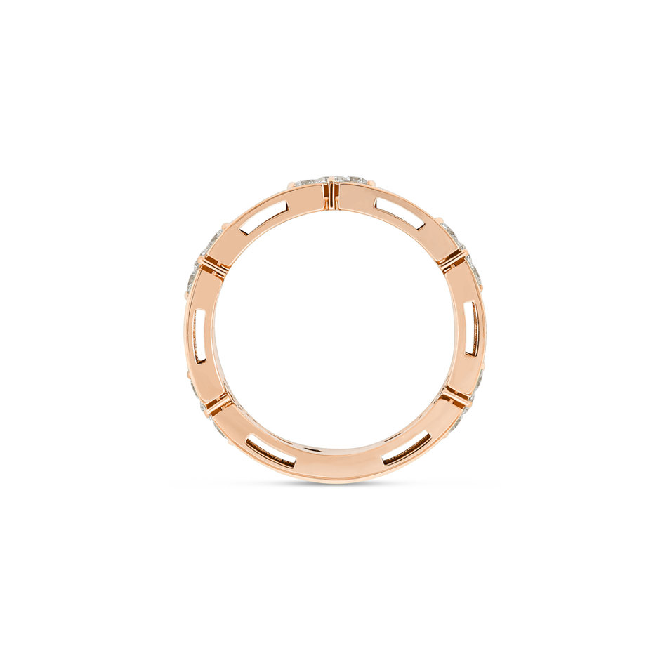 Prsteň s diamantmi Love in Verona