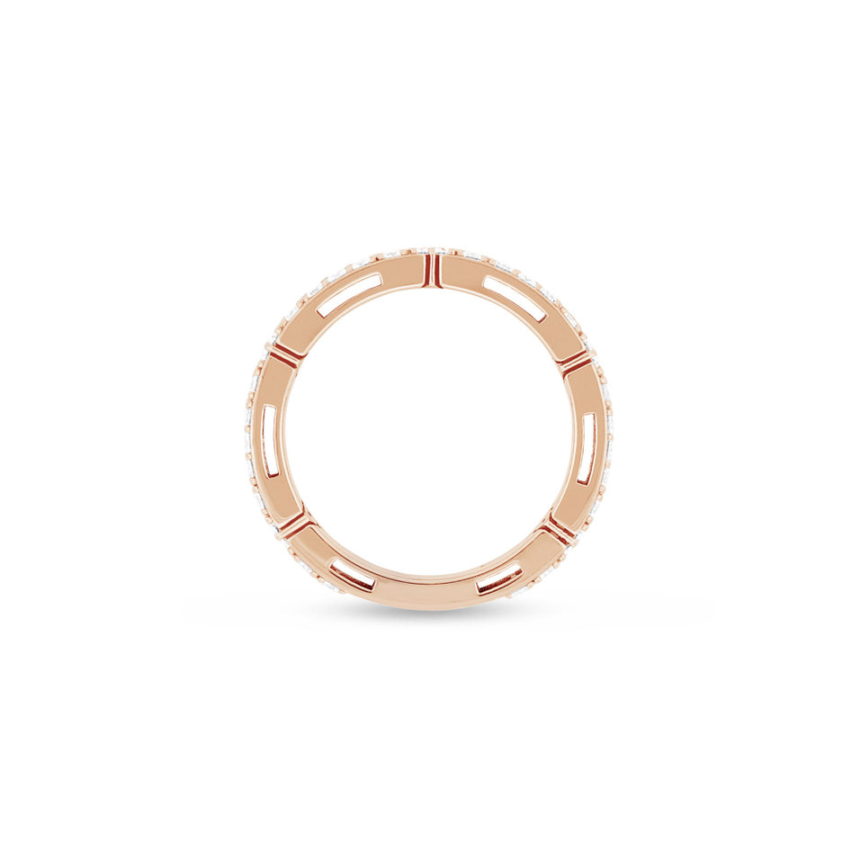 Prsteň s diamantmi Love in Verona