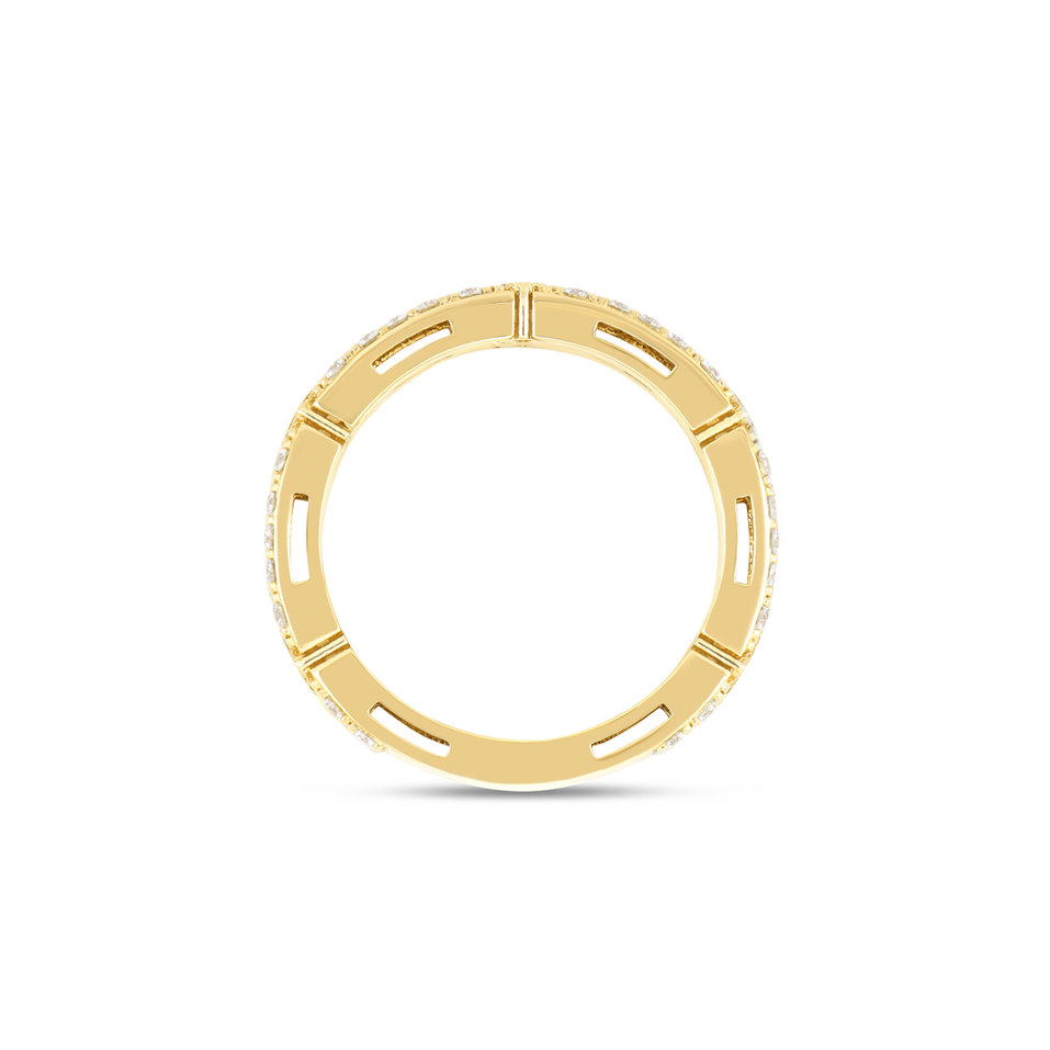 Prsteň s diamantmi Love in Verona