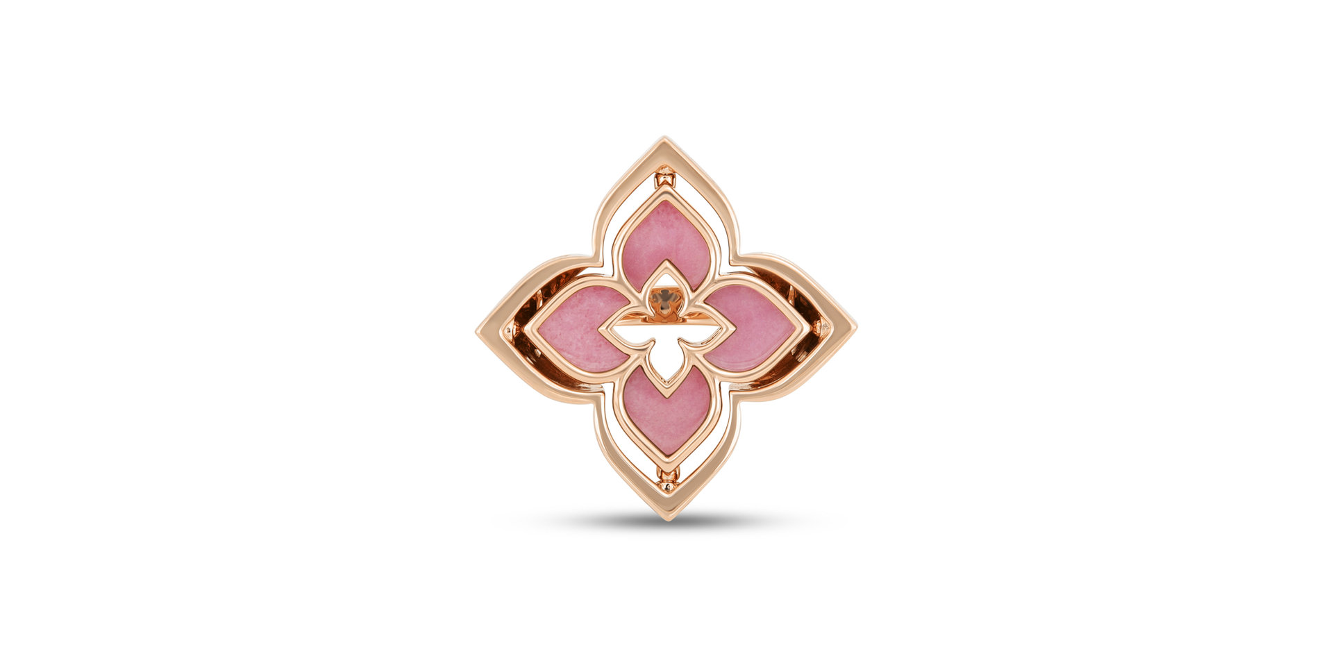 Prsteň s diamantmi a rodonitom Venetian Princess