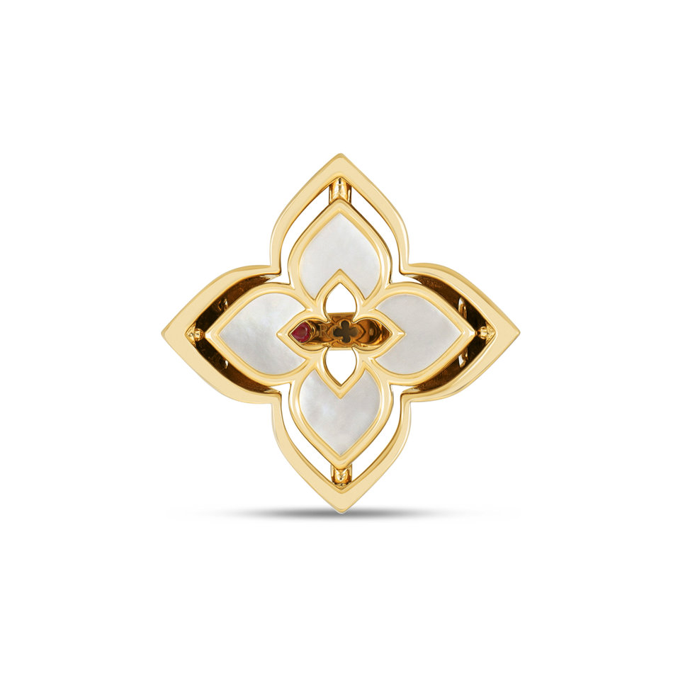 Prsteň s diamantmi a perleťou Venetian Princess