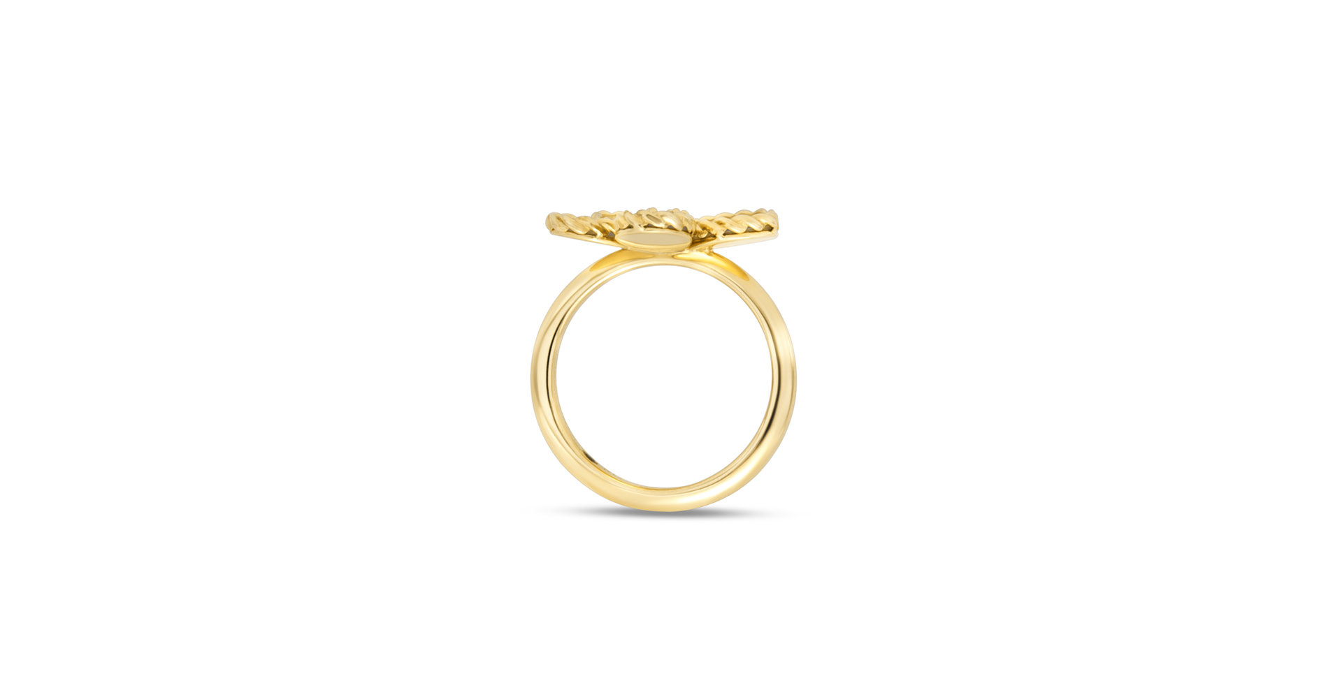 Prsteň s diamantom a perleťou Jasmine