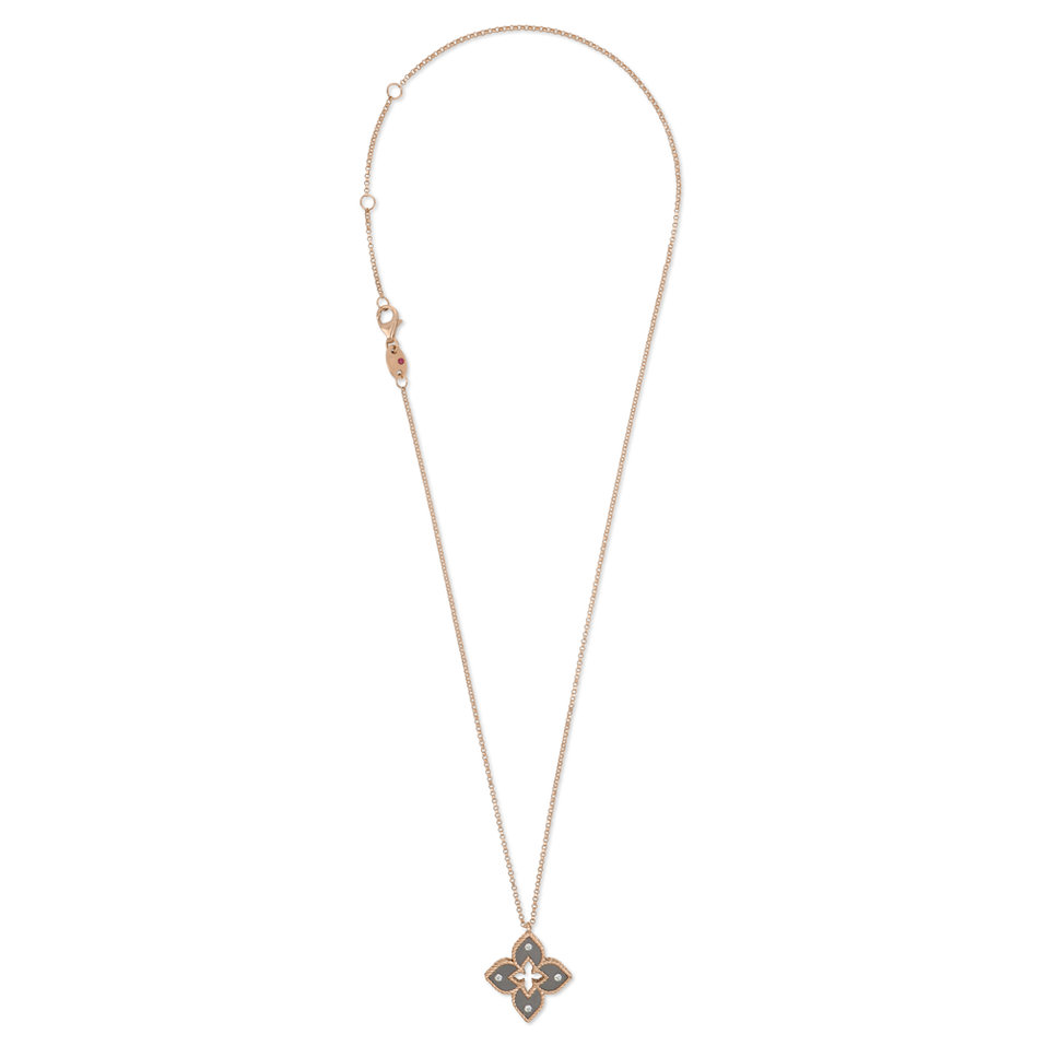 Náhrdelník s diamantmi a titanom Venetian Princess