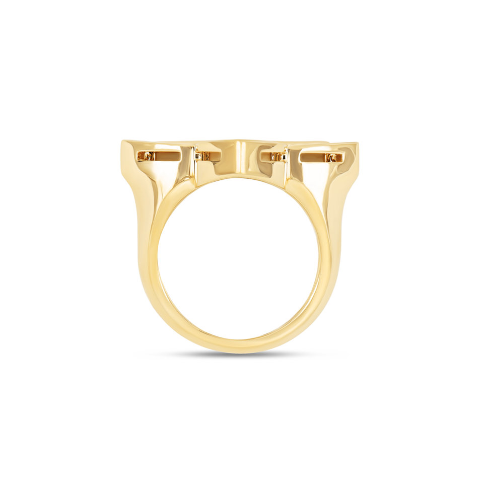 Prsteň s diamantmi a perleťou Venetian Princess