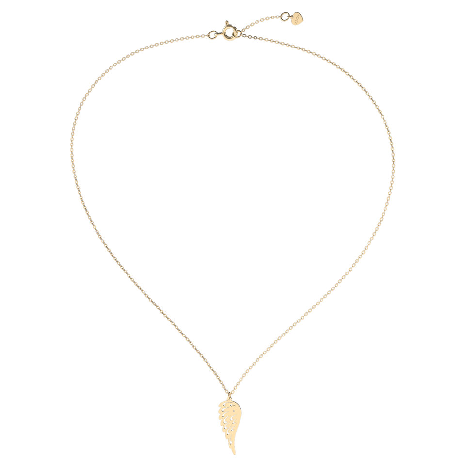 Náhrdelník s diamantom Guardian Wing