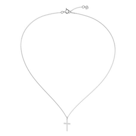 Náhrdelník s diamantom Little Cross