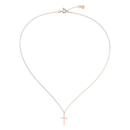 Náhrdelník s diamantom Little Cross