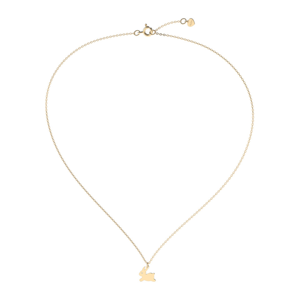 Náhrdelník s diamantom Bunny