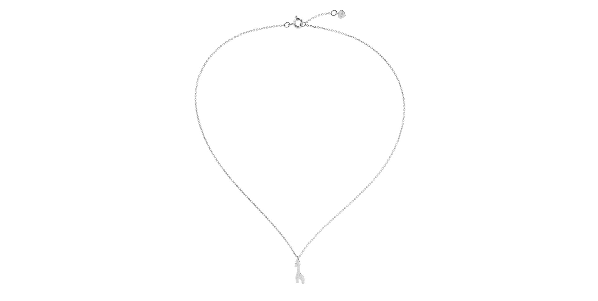 Náhrdelník s diamantom Little Giraffe