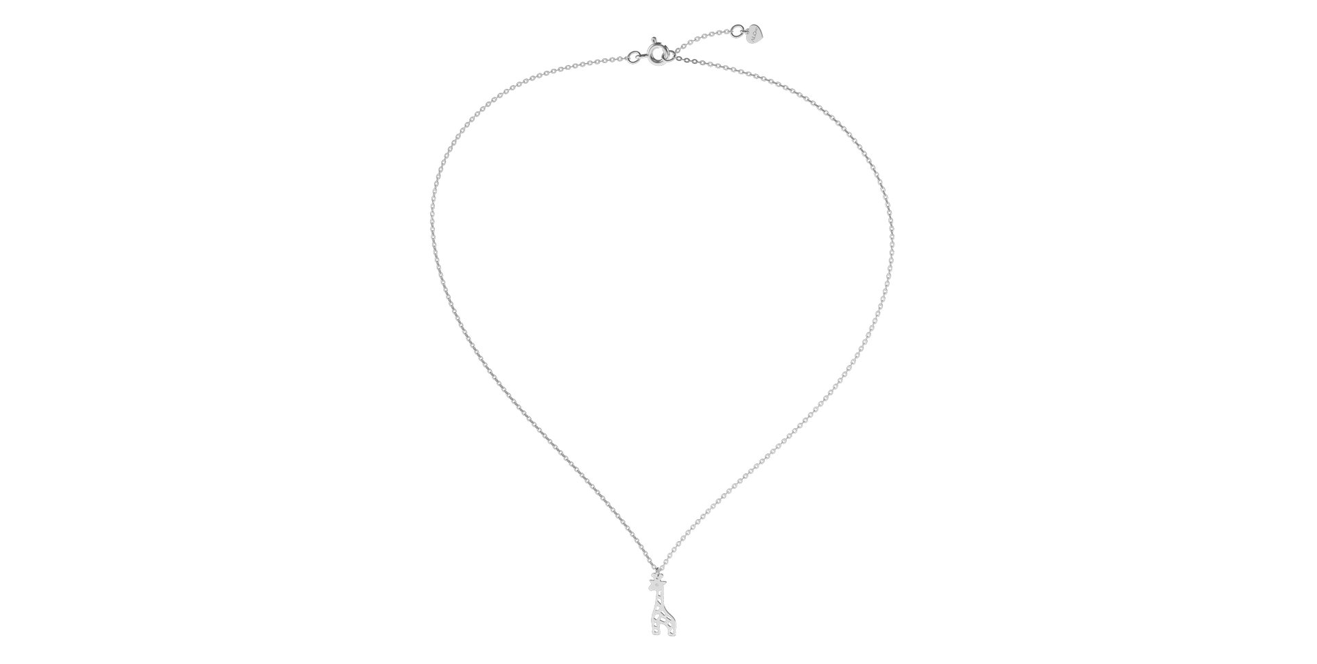 Náhrdelník s diamantom Giraffe