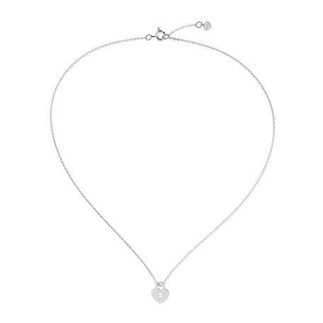 Náhrdelník s diamantom Heart Lock