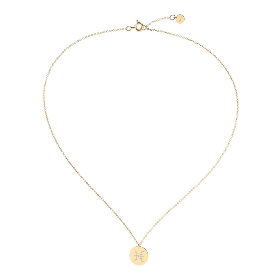 Náhrdelník s diamantmi Pisces
