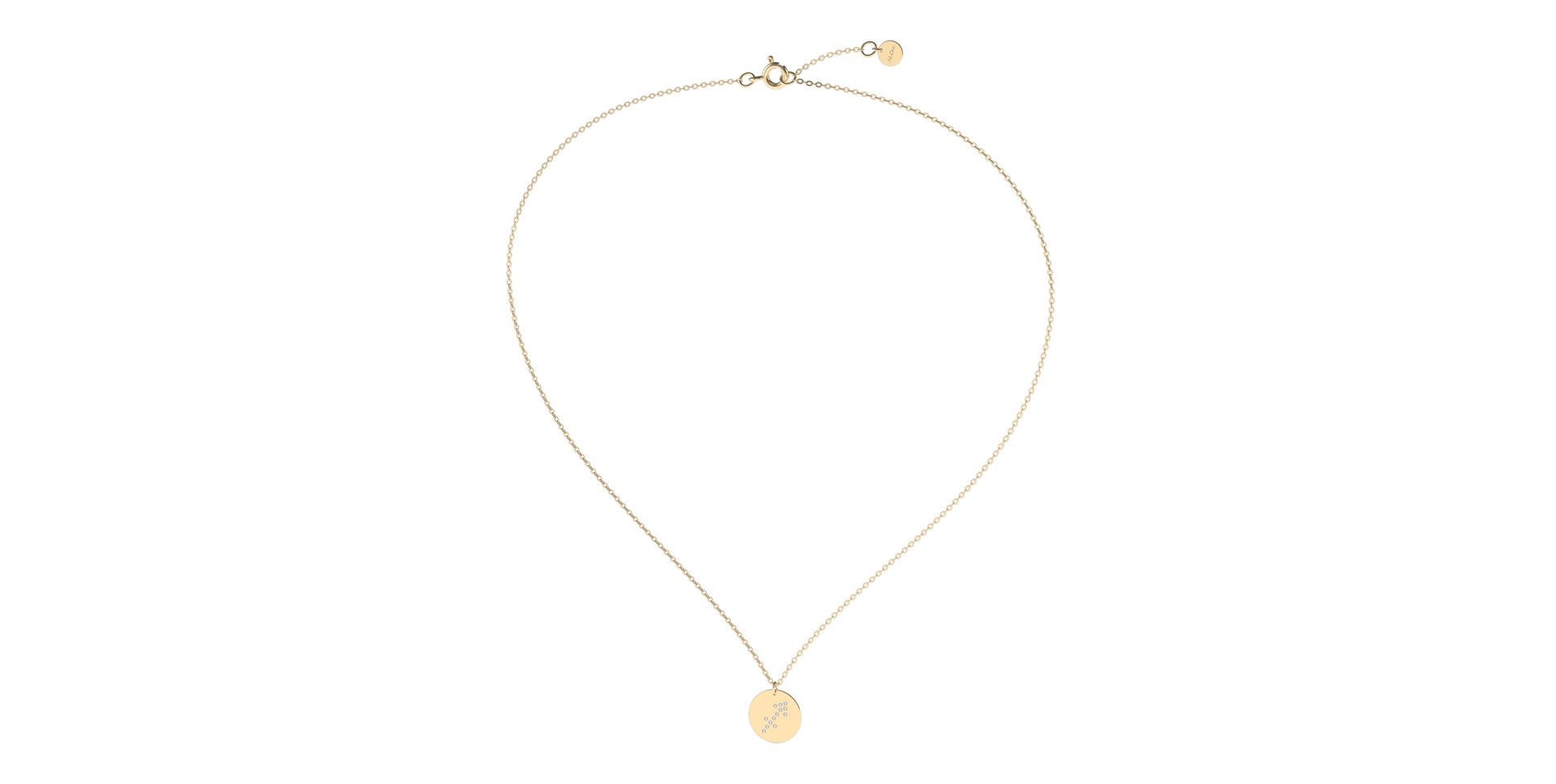 Náhrdelník s diamantmi Sagittarius