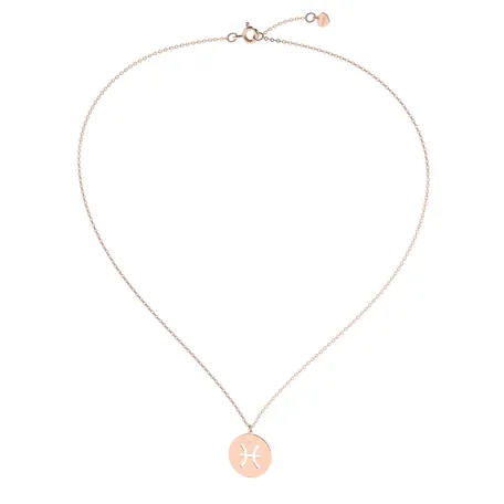 Náhrdelník s diamantom Pisces
