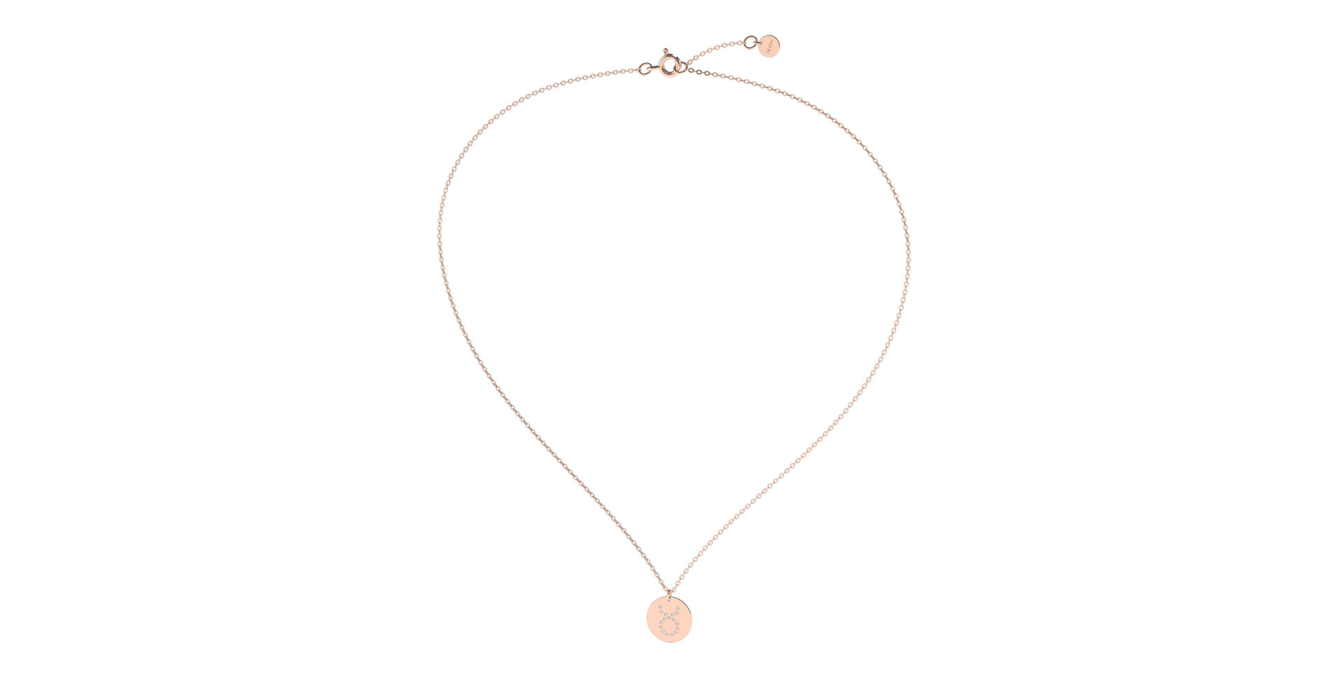 Náhrdelník s diamantmi Taurus