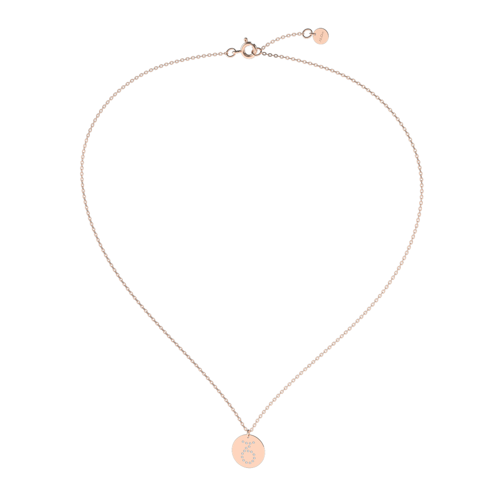 Náhrdelník s diamantmi Capricorn