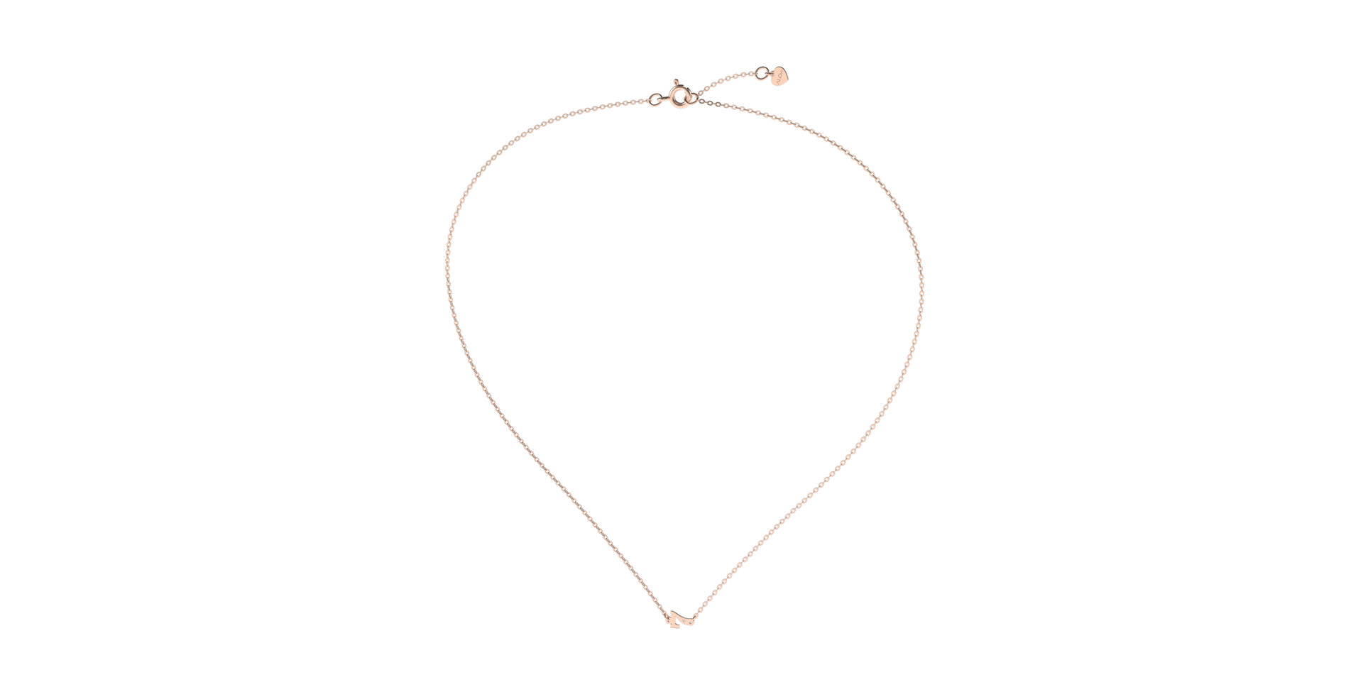 Náhrdelník s diamantom Lucky Seven