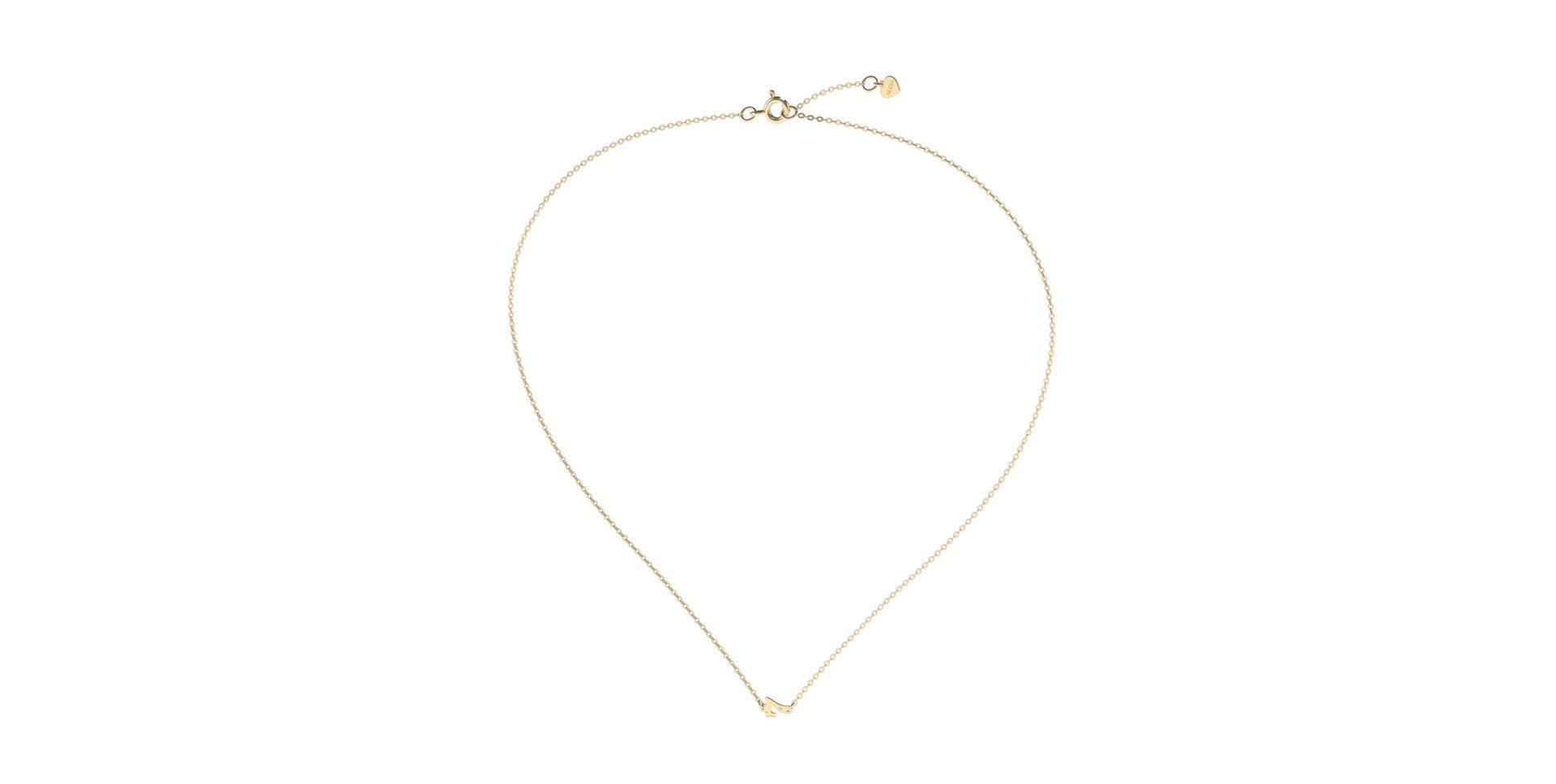 Náhrdelník s diamantom Lucky Seven