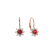 Náušnice s rubínom a diamantmi Celestial Romance3