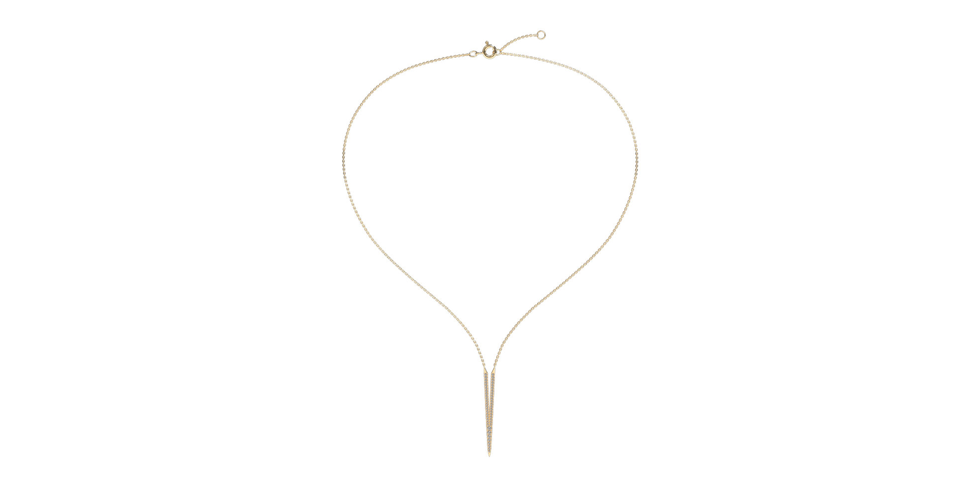 Náhrdelník s diamantmi Shiny Victory