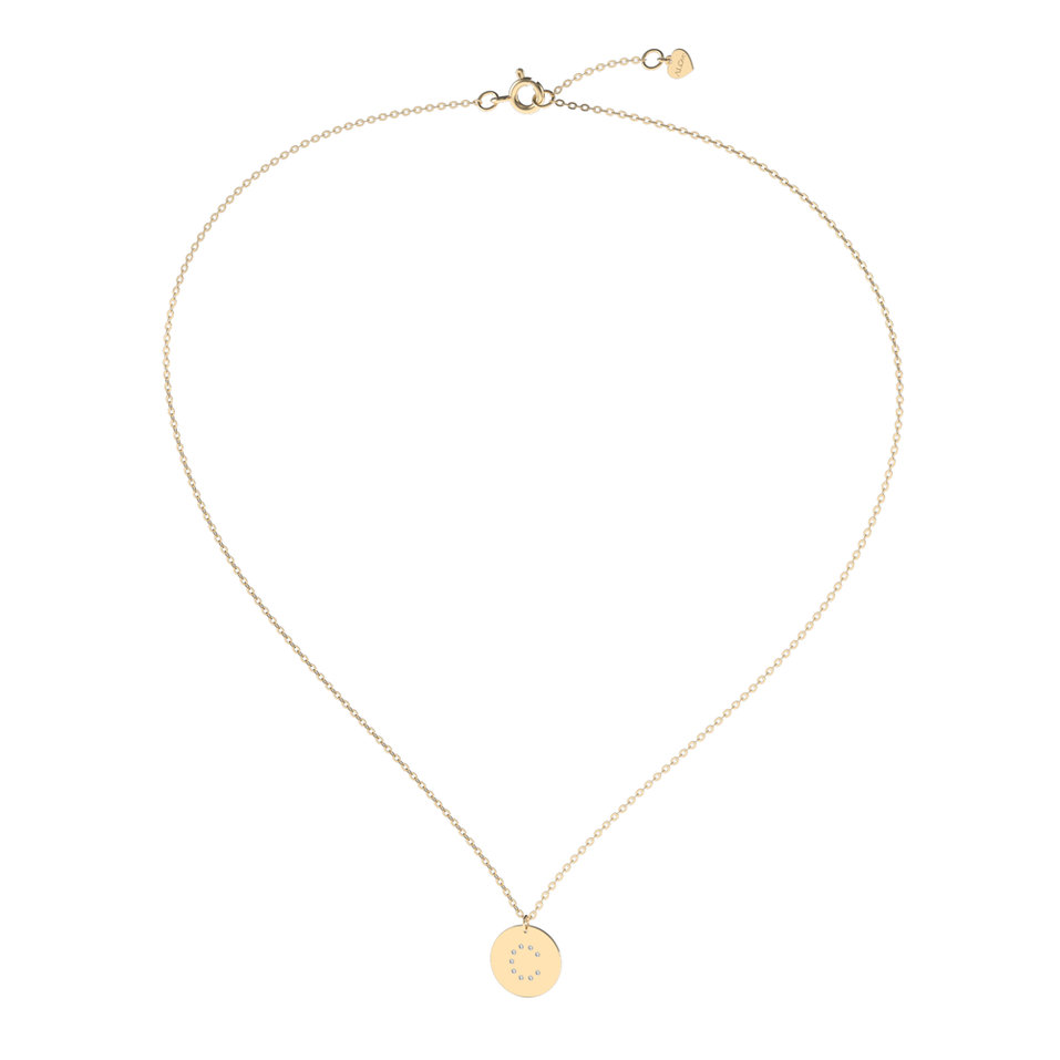 Náhrdelník s diamantmi Diamond Coins C