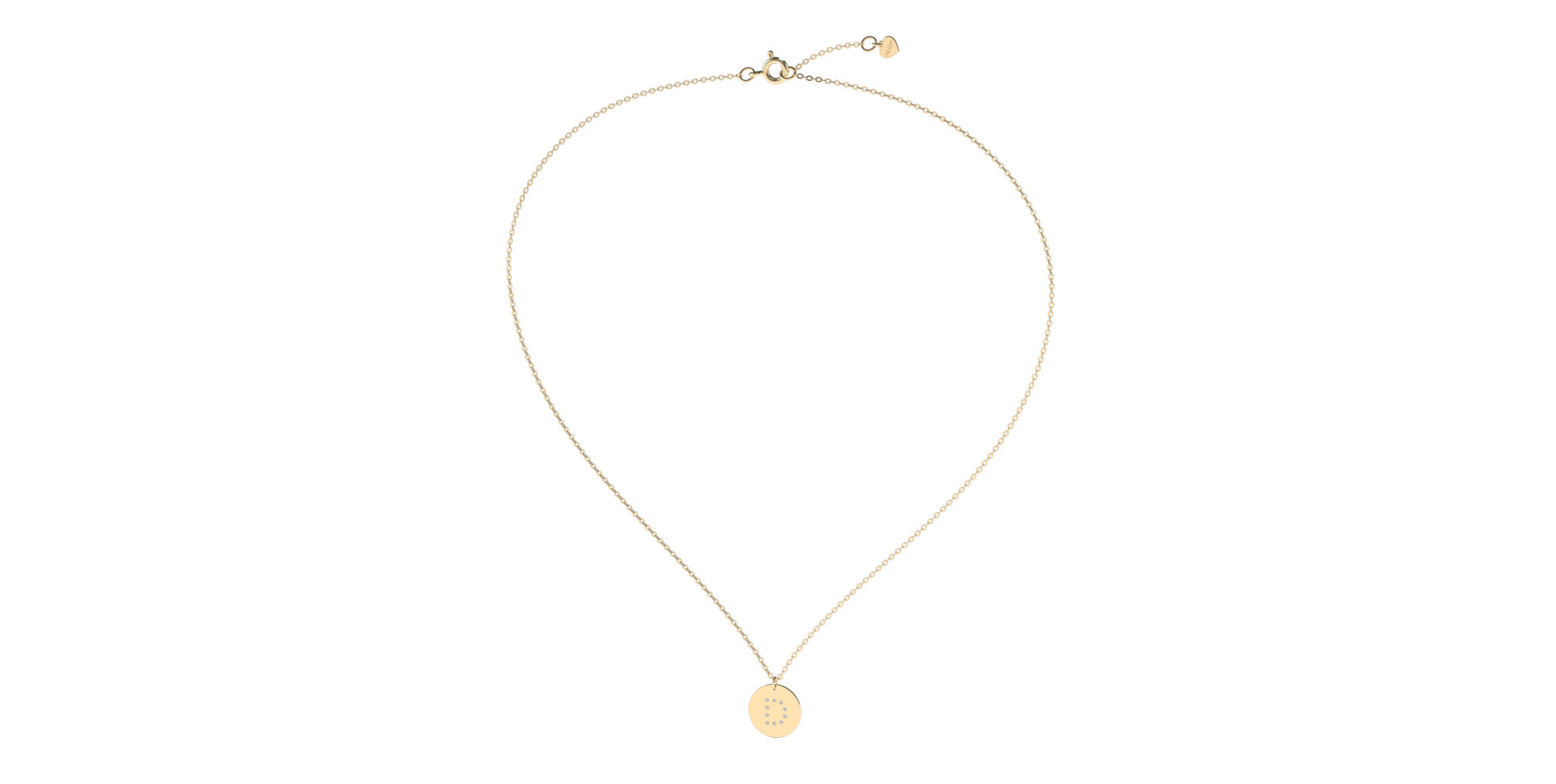 Náhrdelník s diamantmi Diamond Coins D