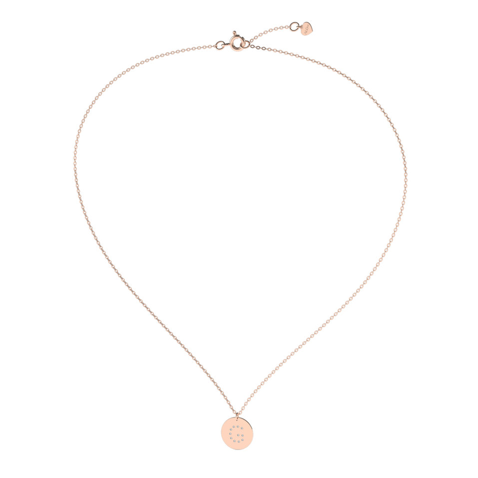 Náhrdelník s diamantmi Diamond Coins G