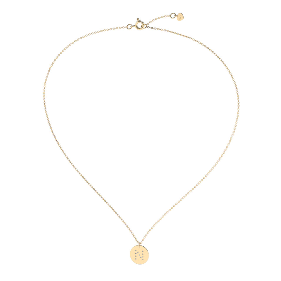 Náhrdelník s diamantmi Diamond Coins N