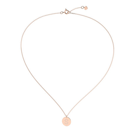 Náhrdelník s diamantmi Diamond Coins S