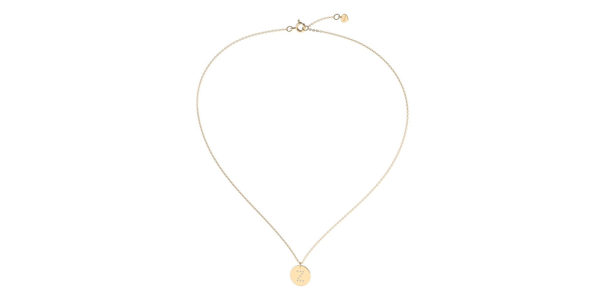 Náhrdelník s diamantmi Diamond Coins Z