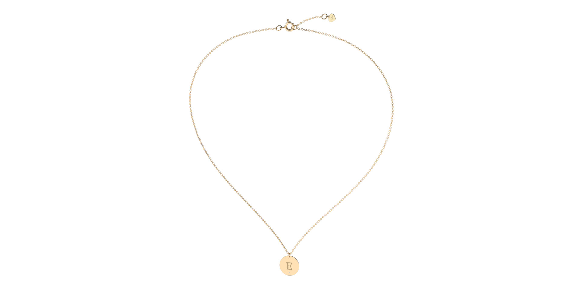 Náhrdelník s diamantom Big Coins E