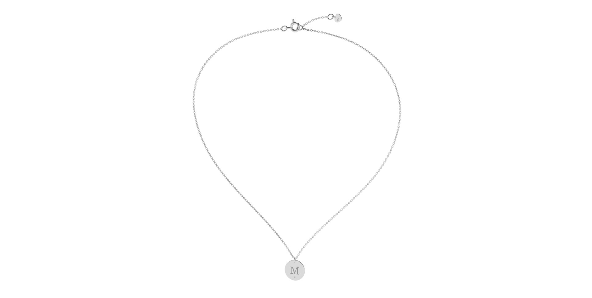 Náhrdelník s diamantom Big Coins M