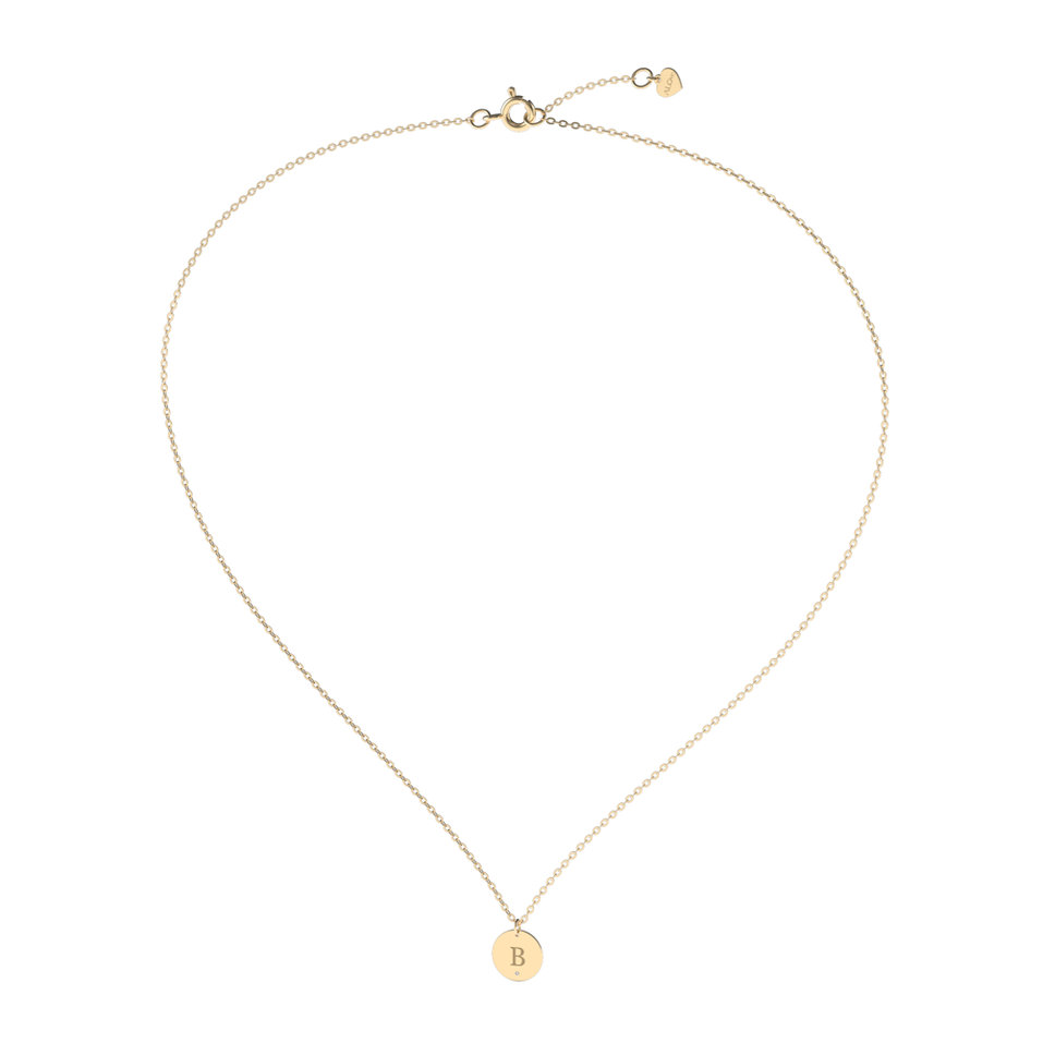 Náhrdelník s diamantom Little Coins B