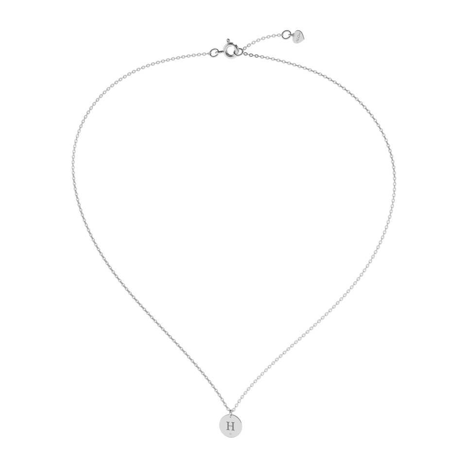Náhrdelník s diamantom Little Coins H