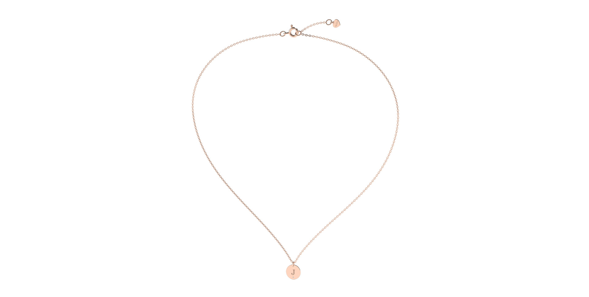 Náhrdelník s diamantom Little Coins J