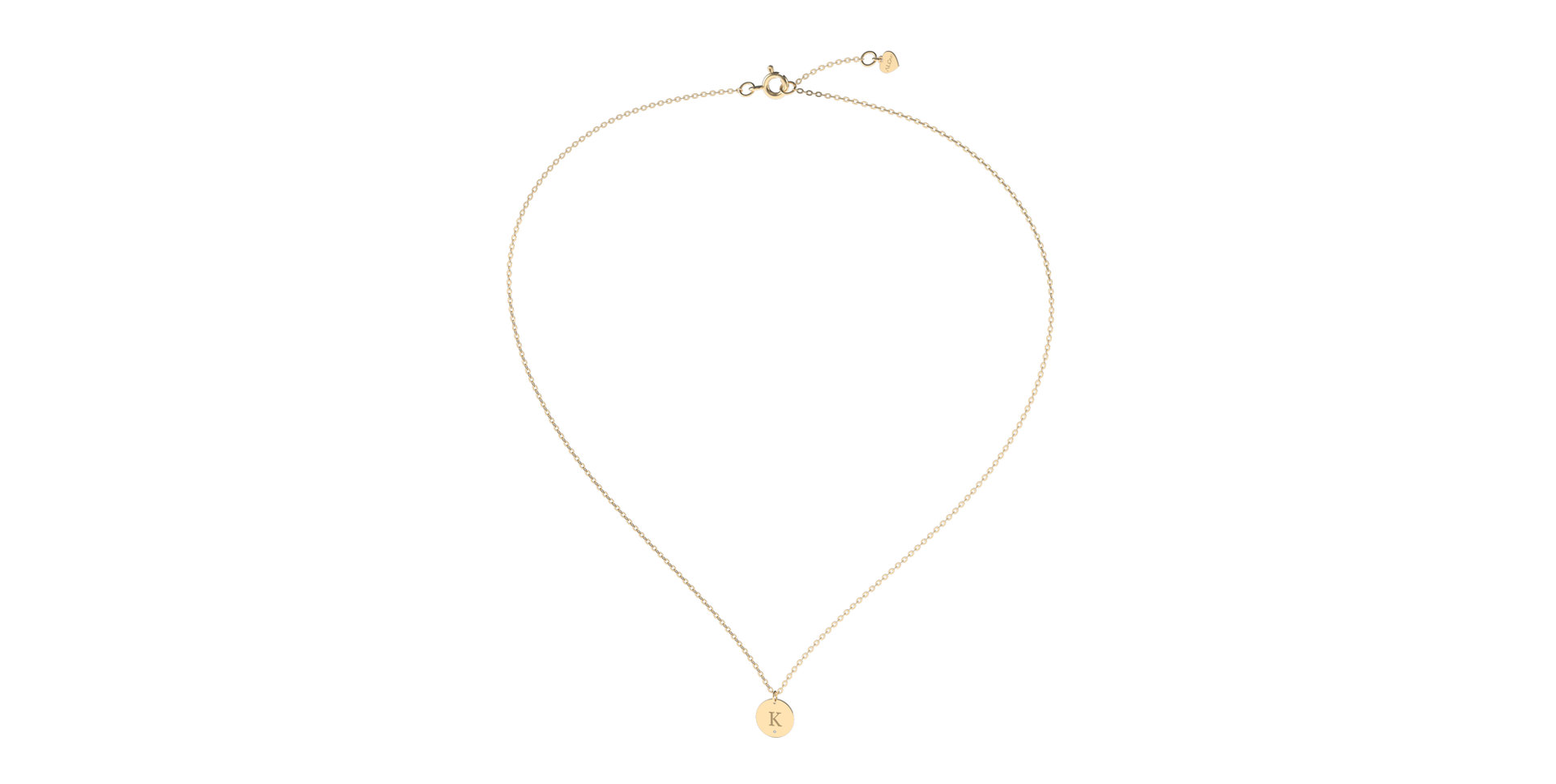 Náhrdelník s diamantom Little Coins K