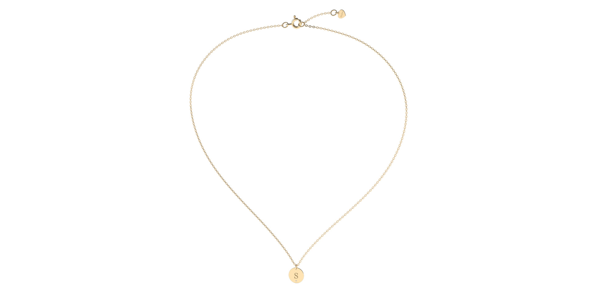 Náhrdelník s diamantom Little Coins S