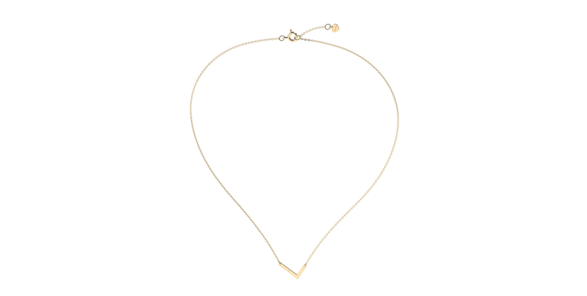 Náhrdelník s diamantom Big Line L