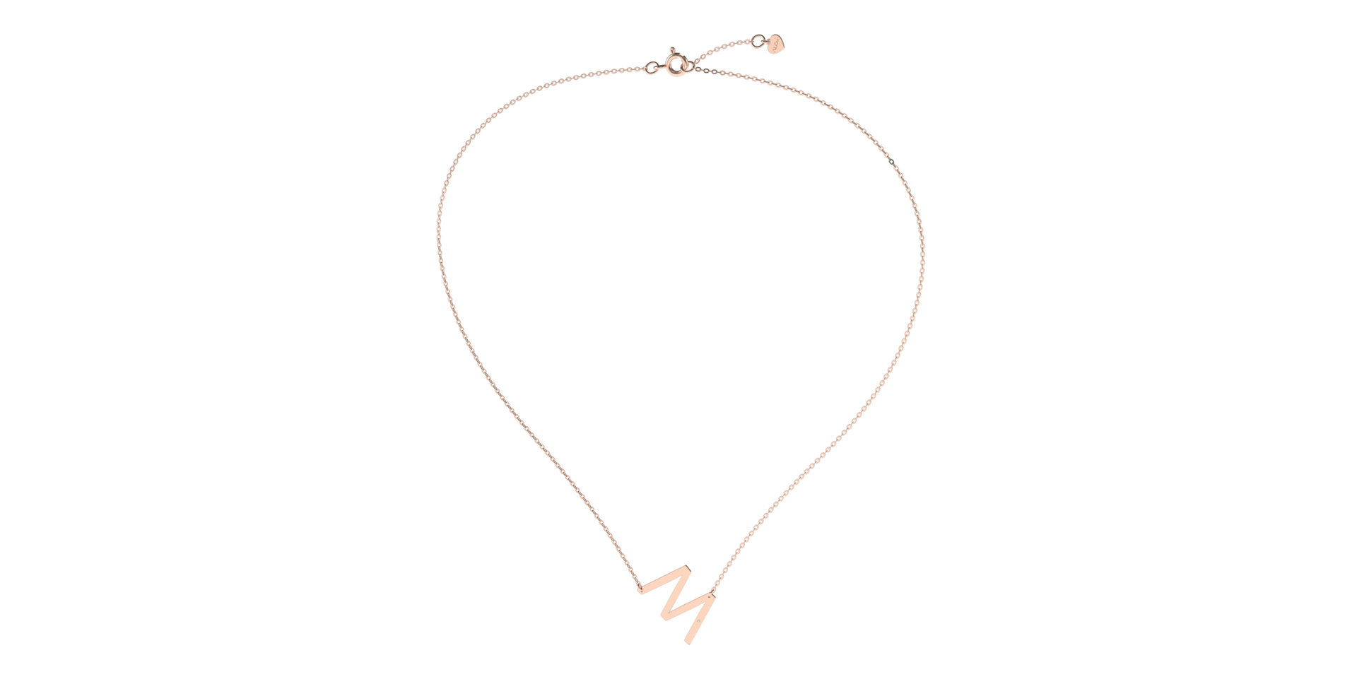 Náhrdelník s diamantom Big Line M