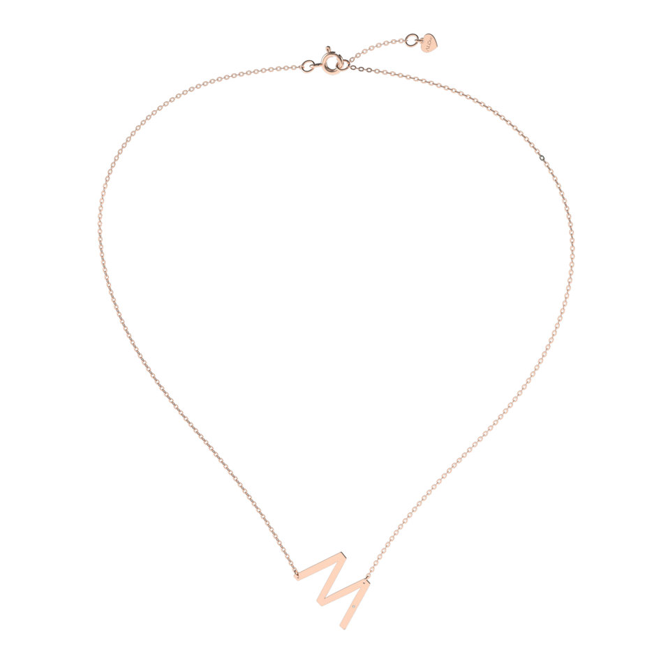 Náhrdelník s diamantom Big Line M