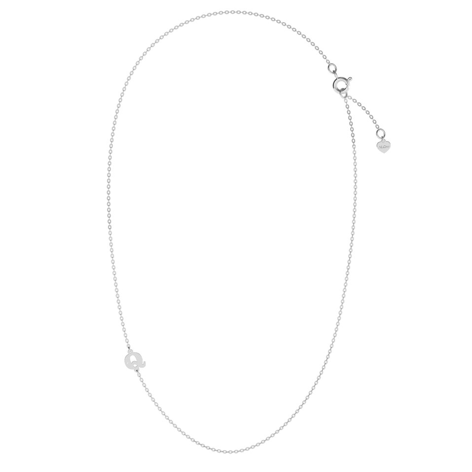 Náhrdelník s diamantom Big Line Q