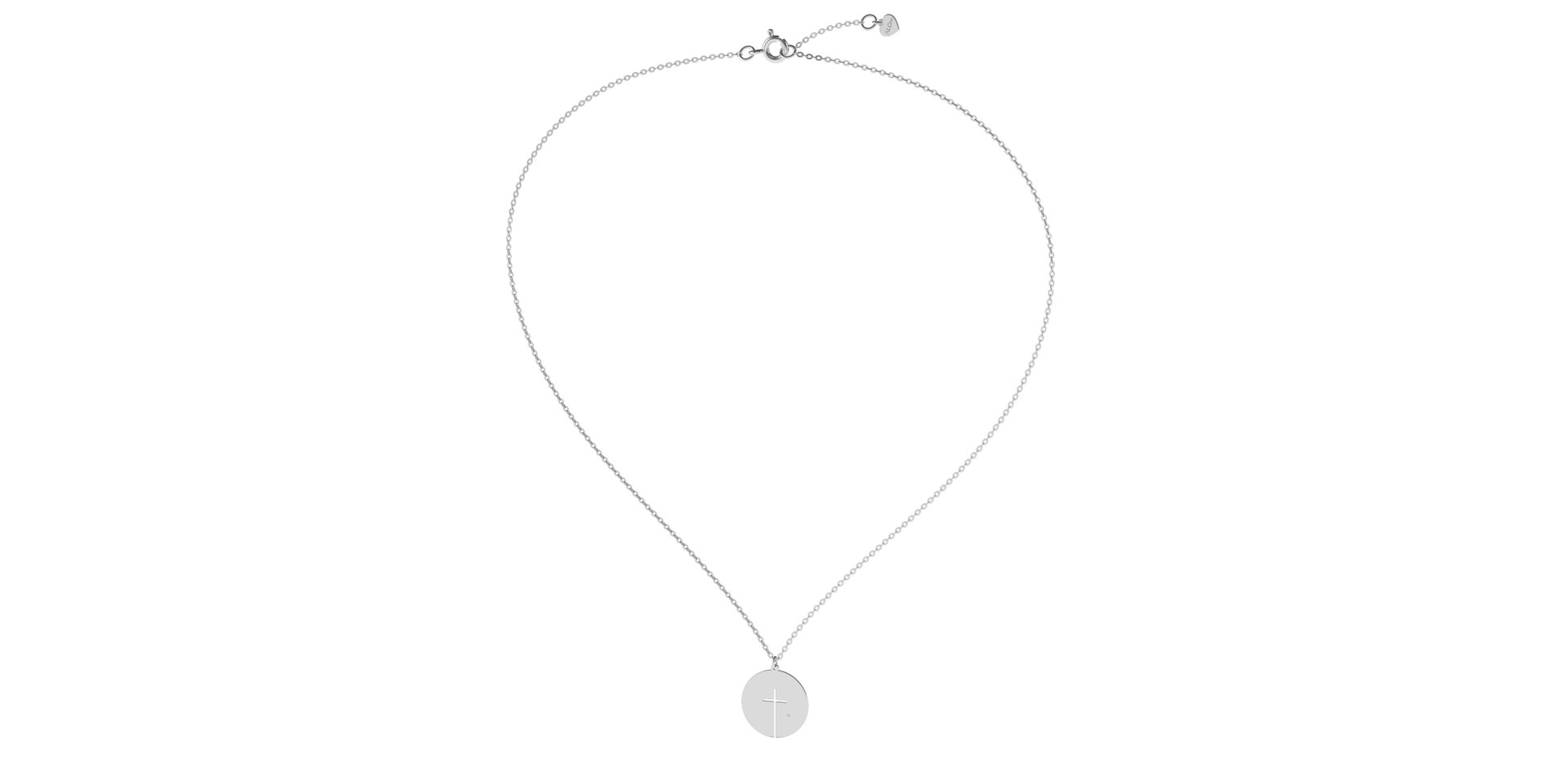 Náhrdelník s diamantom Cross