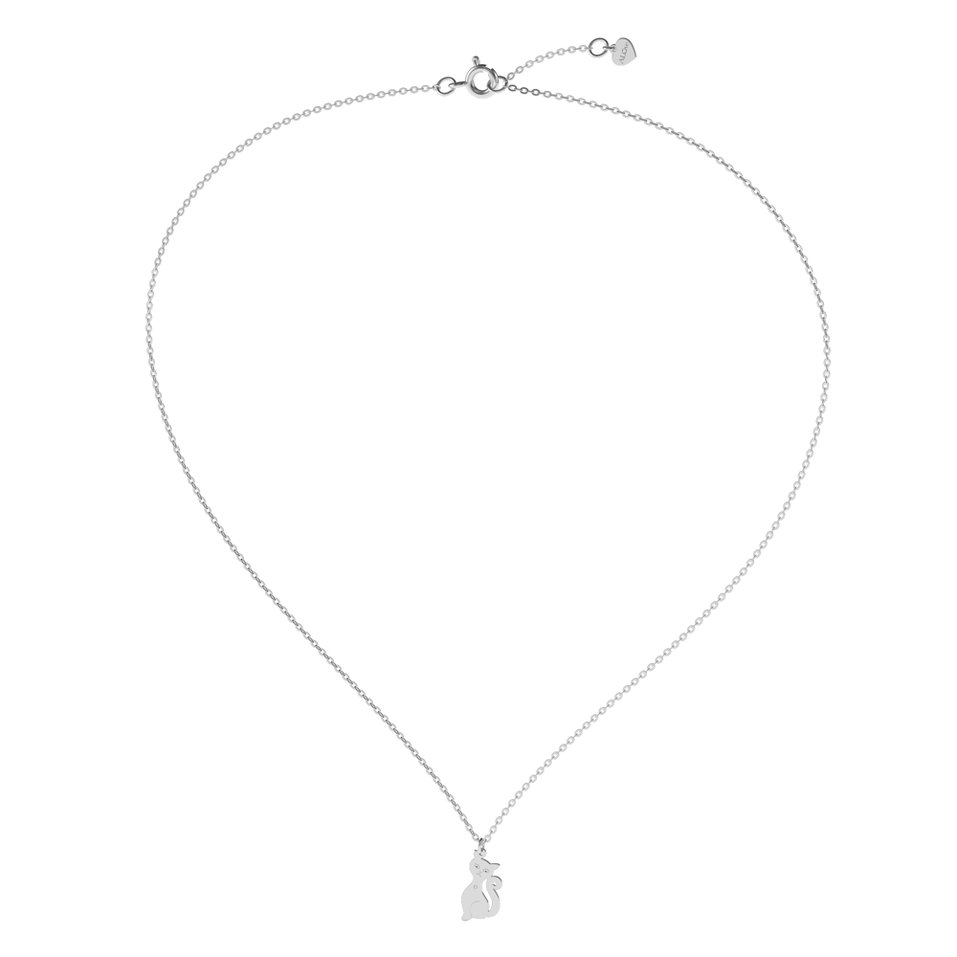 Náhrdelník s diamantom Cat