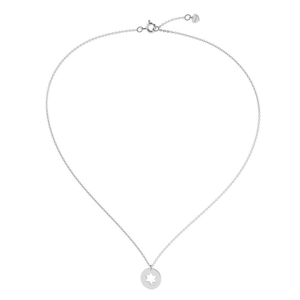 Náhrdelník s diamantom Jude Star