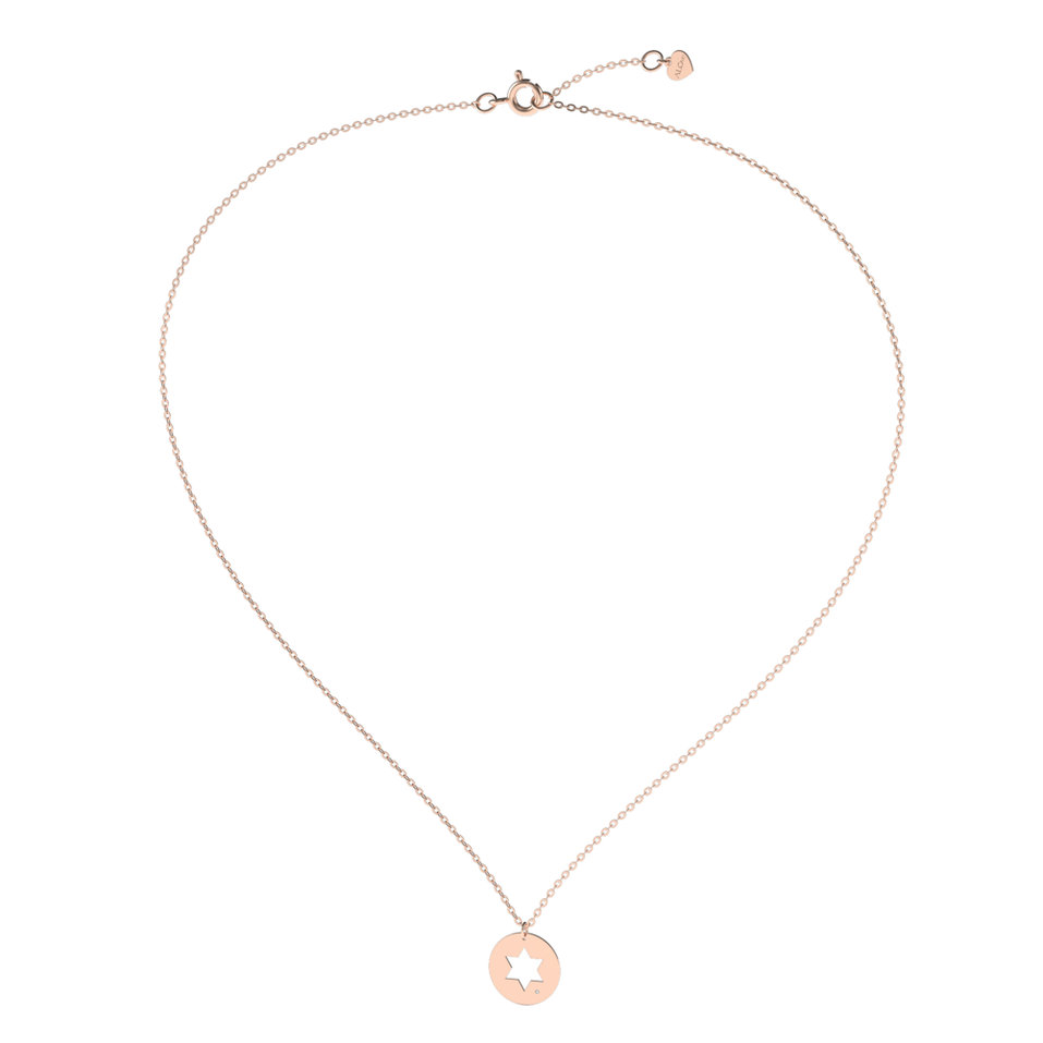 Náhrdelník s diamantom Jude Star