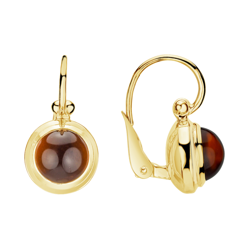 Náušnice s citrínom Albertine