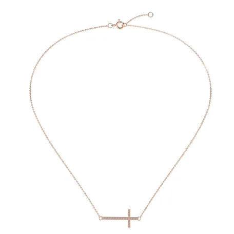 Náhrdelník s diamantmi Cross